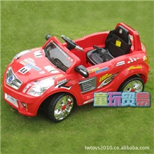 群兴童乐星7411-3儿童电瓶车电动车新款跑车