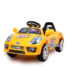 群兴小孩电动车汽车四轮遥控玩具车幼儿童可坐宝宝电瓶车童车