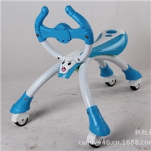 新款现货厂家直销，奶牛滑行车，小牛滑行车，可折叠，遮阳儿童车