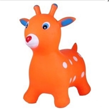 低价批发儿童充气玩具加大加厚跳跳马/新款卡通鹿