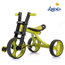 批发代销Lecoco乐卡益智儿童三轮车宝宝脚踏哈雷车沙滩越野车