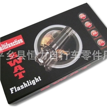 自行车灯强光手电筒迷你远射充电进口灯泡CREE转动调焦P02