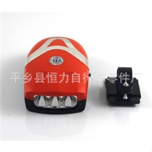 山地车前灯YH0902电子喇叭自行车喇叭带前灯前灯带喇叭双用