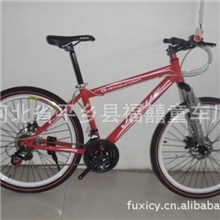 批发山地车自行车配件变速车26寸21速双碟刹支持混批生产厂家直销