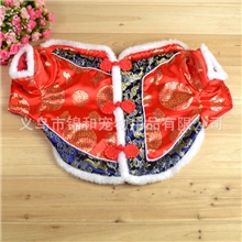 清仓处理经典猫狗新年装加厚喜气宠物唐装超人气狗狗衣服厂