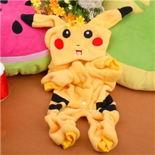 义乌宠物用品热卖宠物衣服宠物皮卡丘变身装狗狗衣服