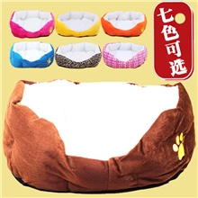 羊羔绒狗窝小号宠物窝窝宠物垫狗床宠物窝垫猫棉垫50*40*17cm