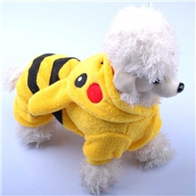特价宠物衣服泰迪衣服皮卡丘变身装四脚衣