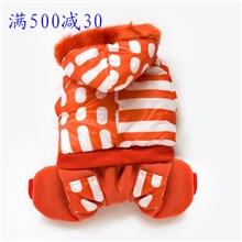 新款宠物衣服秋冬款宠物衣服比翼双飞狗狗衣服