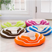 五彩宠物窝宠物套三新款羊羔绒狗窝一套3个