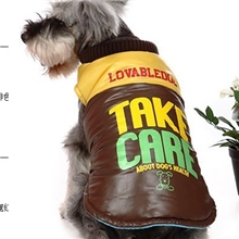 12件宠物服装秋冬装/双面穿仿羽绒加厚棉衣（有加大号码）1件起