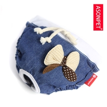 宠物小狗狗用品厂家直销秋冬装衣服服装批发牛仔生理裤内裤