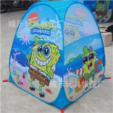 海绵宝宝游戏屋儿童帐篷卡通玩具屋