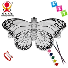 供应潍坊传统风筝教学风筝【飞鸢-一体黑线蝴蝶TCJX003】