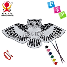 供应手工风筝教学风筝DIY风筝【天成飞鸢风筝-小猫头鹰TCJX001】