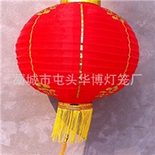 厂家直销南瓜韩式拉丝灯笼宫灯大红灯笼植绒灯笼定制广告灯笼