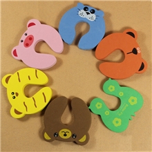 6色安全门卡儿童门夹EVA门挡加厚6色安全门卡儿童安全门档