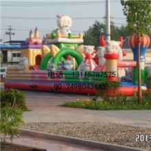 大型充气城堡,室外充气蹦床，游乐场充气城堡，充气滑梯