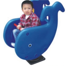 健身摇摇乐动物摇马弹簧摇马滚塑摇摇乐卡通摇马