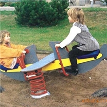 户外跷跷板双人瞧瞧板休闲跷跷板儿童双人摇马跷跷板