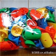 弯管积木幼儿园桌面游戏拼插积木弯管积木益智玩具