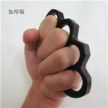 创意硬质锌合金手扣防身厂家直销厚手扣