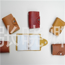 专业生产厂家大量直销A8卡包牛皮卡包真皮卡包量大从优欢迎选购