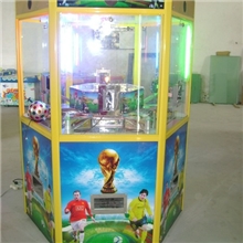 供应大型游戏机游艺机-黄金乐园6人推币机摇钱机