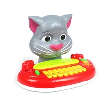 多功能智能猫学习琴电动音乐琴拍打触摸汤姆猫琴早教益智玩具