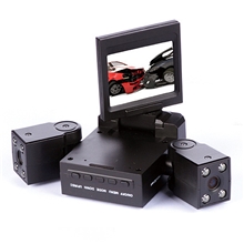 新款高清行车记录仪厂家批发后视双镜头行车记录仪夜视车载记录器