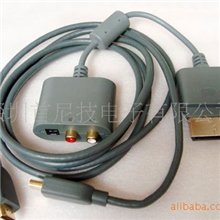 XBOX360HDMI+音屏线XBOX360音频转转换线转换头