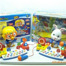 电动摇摆跳舞电子琴（配话筒）,卡通电子琴