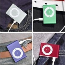 插卡苹果夹子MP3批发新款无屏小夹子MP3深圳厂家生产MP3