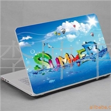 供应笔记本贴膜，彩贴，彩膜，保护膜，银粉,皮革纹