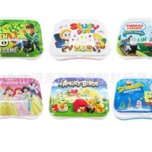 儿童学习机卡通折叠中英文学习机多功能迷你儿童早教机益智玩具