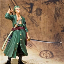 动漫周边批发新款zero索隆-2年后海贼王盒装手办两年后索隆