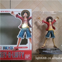 动漫周边批发新款zero路飞-2年后海贼王盒装手办16cm
