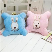 冬季暖手抱枕靠垫卡通暖手捂午睡枕靠枕头枕砂糖兔暖手抱枕