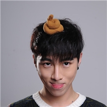 大便狗屎发夹便便发卡2013创意手工cos造型头饰发夹发饰新款