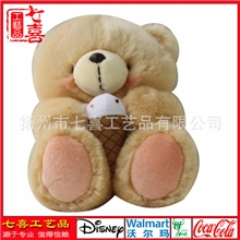 扬州厂家小熊设计生产定做批发毛绒玩具