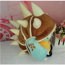 英雄联盟帽子披甲龙龟COS道具LOL毛绒帽子美版游戏