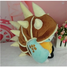 英雄联盟帽子披甲龙龟COS道具LOL毛绒帽子美版游戏