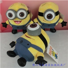 DespicableMe卑鄙的我/出口绣花版神偷奶爸毛绒玩具公仔,