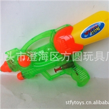 【厂家直售】儿童精美玩具水枪透明双喷头水枪