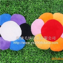 生产加工毛绒坐垫坐垫批发圆形坐垫舒适坐垫花辨坐垫