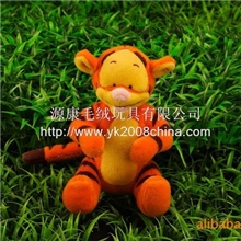 东莞生产加工供应老虎毛绒公仔玩具