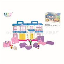 奥瑞达儿童玩具过家家玩具酒店场景hotels厂家新品直销