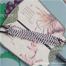 批发新款翡翠A货玉石项链绳直串项链吊坠绳手工编织可收缩玉绳