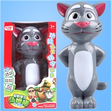 厂家直销益智智能儿童玩具会说话的汤姆猫讲故事机早教地摊热销