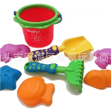 厂家供应沙滩玩具8件套夏季热销儿童挖沙戏水玩具玩沙套装